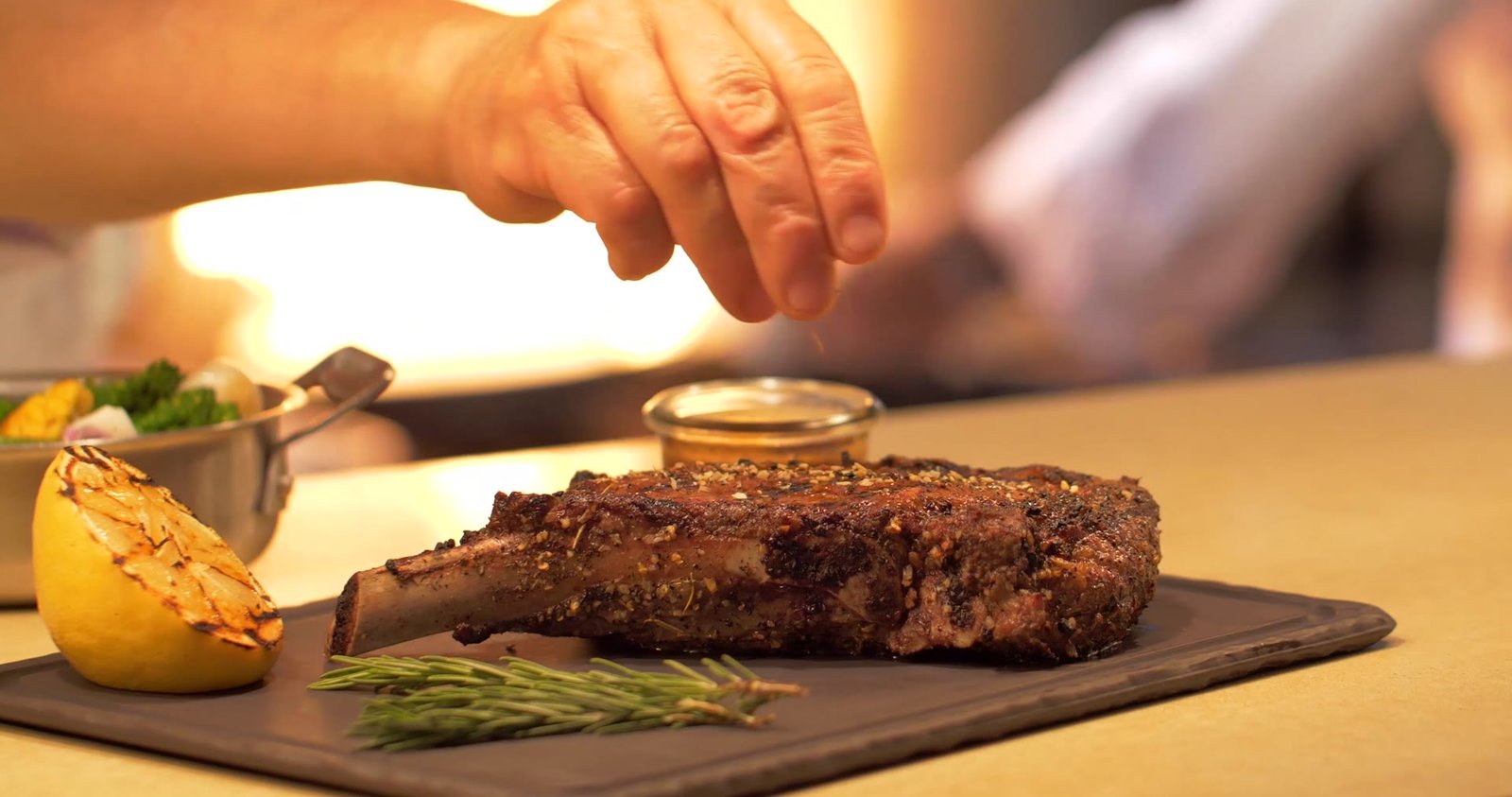 La pièce de bœuf au grill